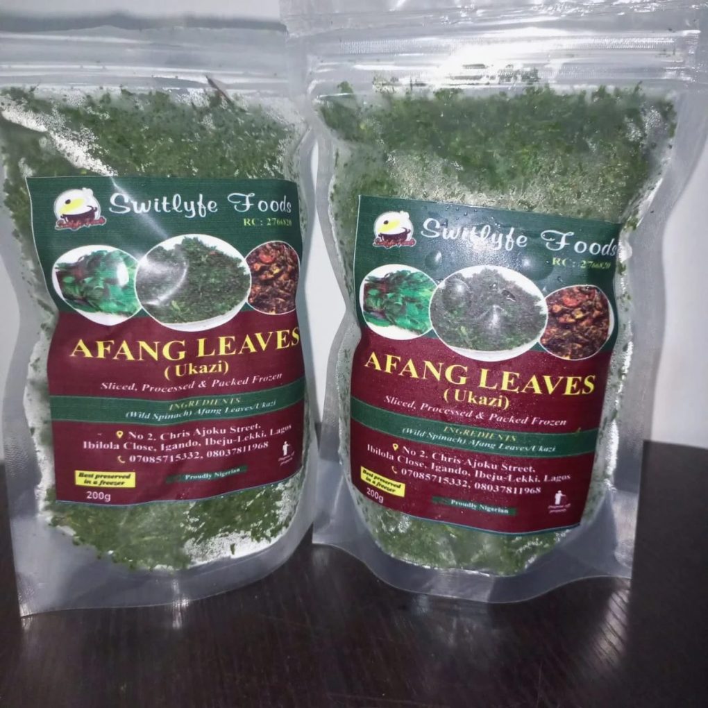 Afang Leaves – Fresh Nigerian Vegetable for Afang Soup - Image 2